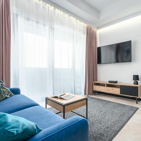 Apartament Flaming Hanza Tower ชเตชชิน ภายนอก รูปภาพ