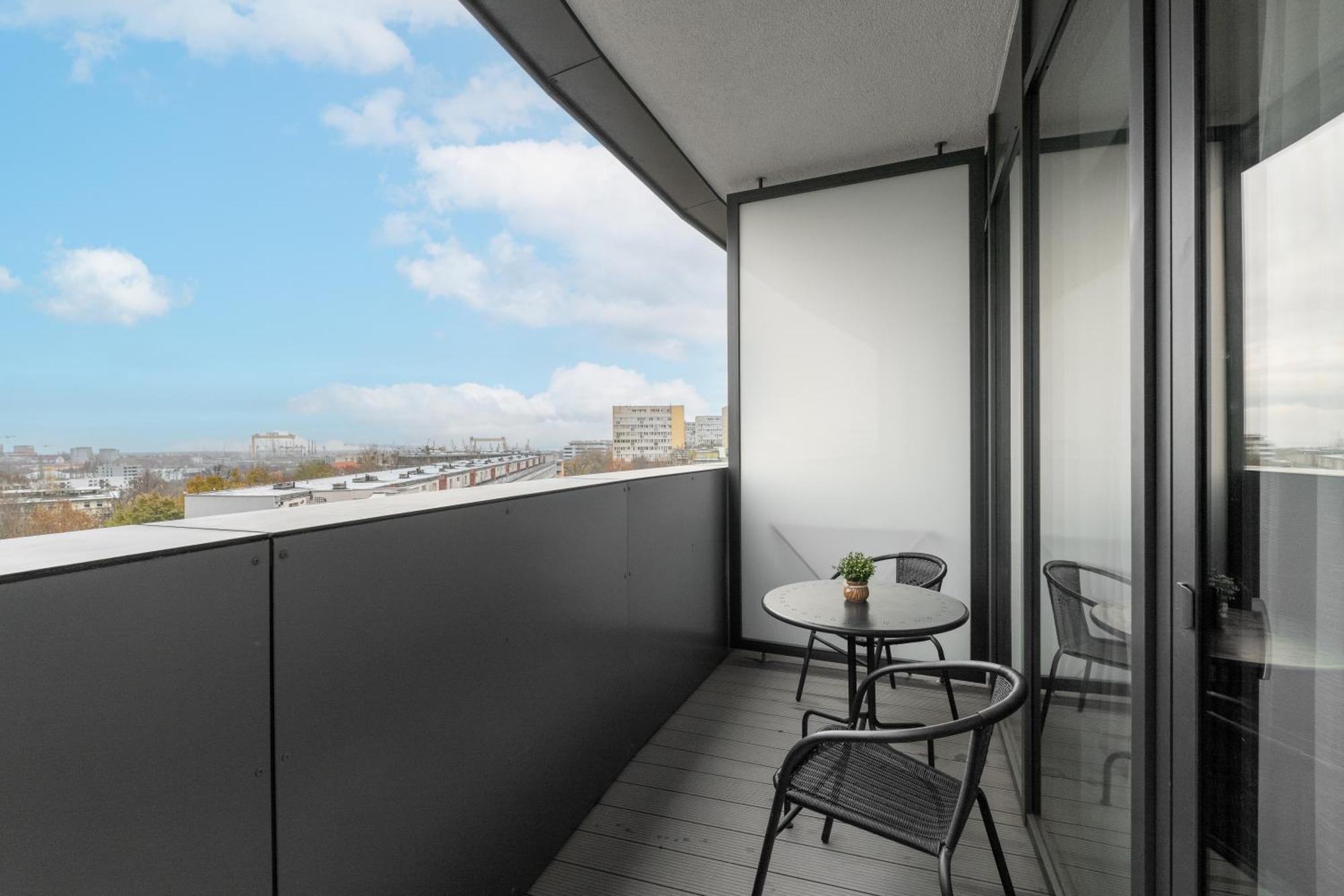 Apartament Flaming Hanza Tower ชเตชชิน ภายนอก รูปภาพ