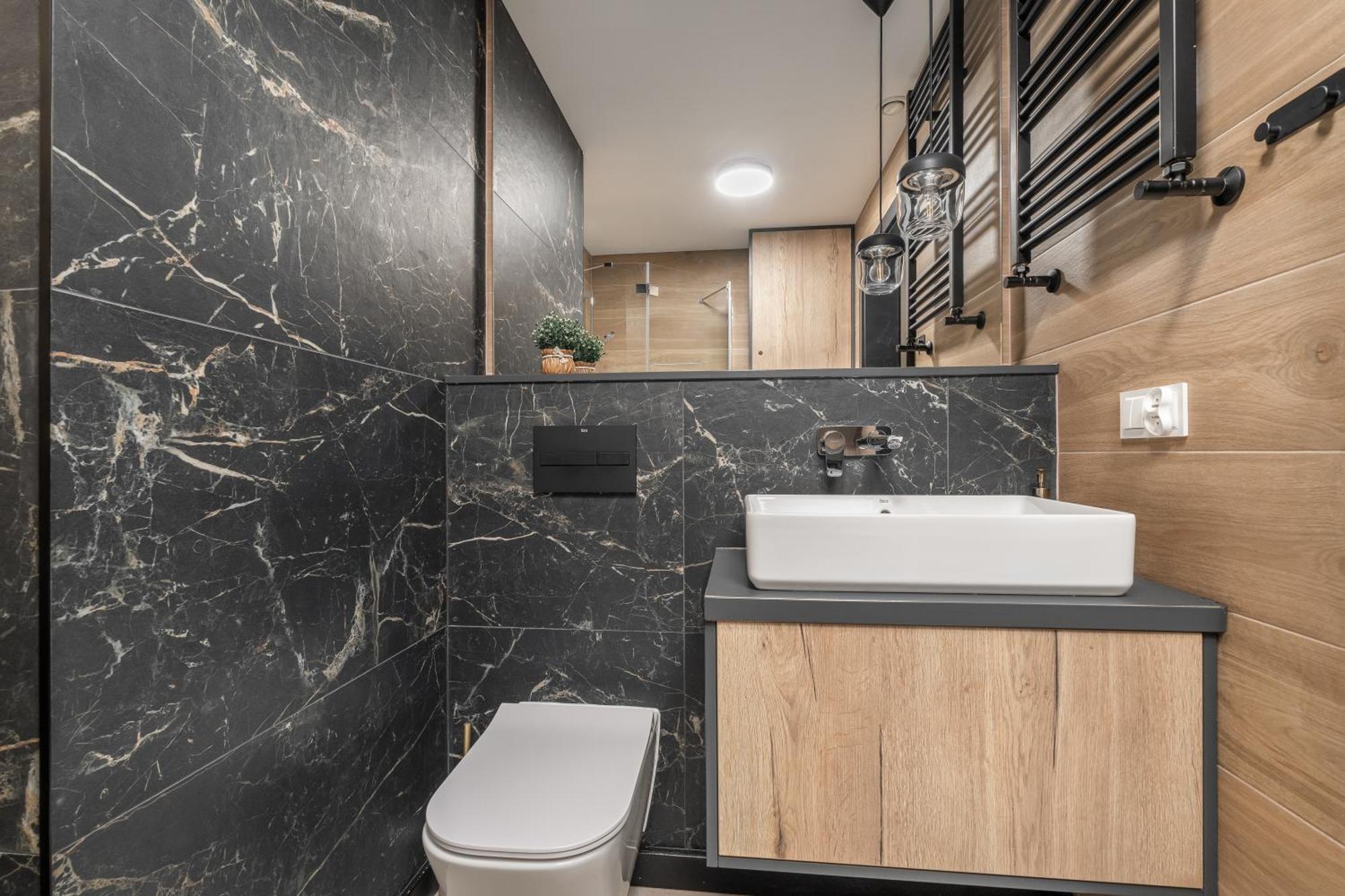 Apartament Flaming Hanza Tower ชเตชชิน ภายนอก รูปภาพ