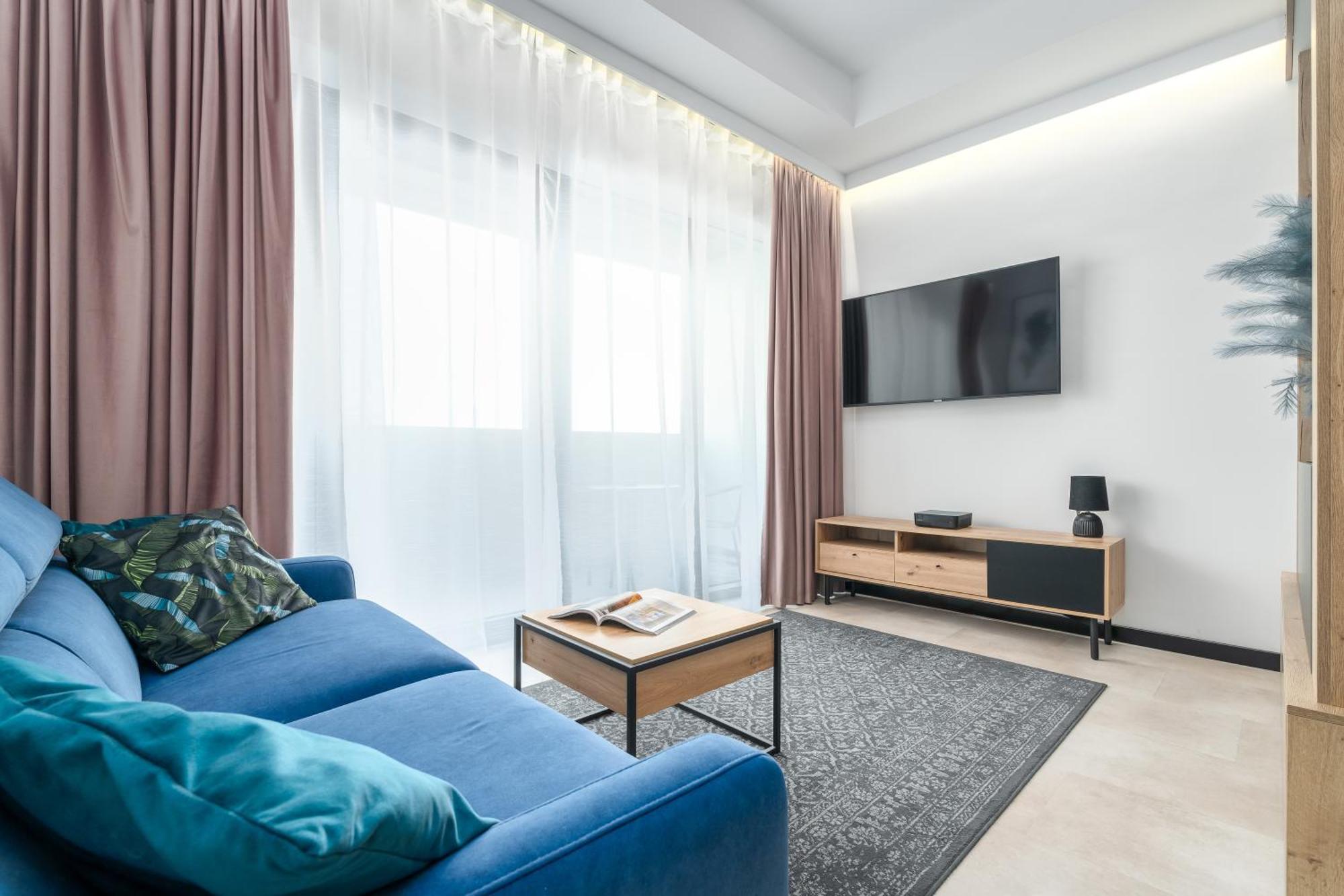 Apartament Flaming Hanza Tower ชเตชชิน ภายนอก รูปภาพ